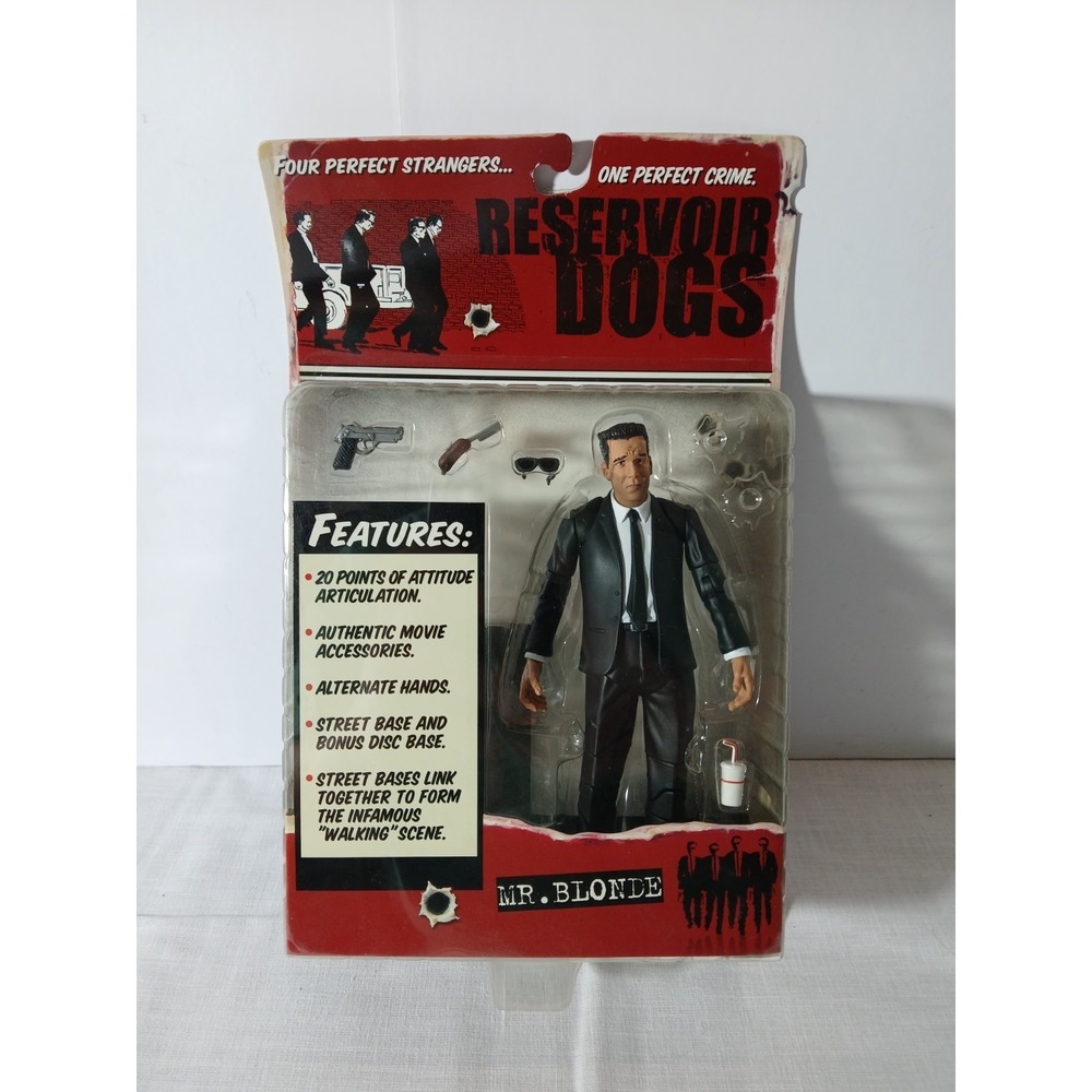 2001 Mezco Toys Reservoir Dogs Mr. Blonde Action Figure